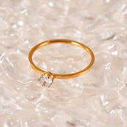 Anillo Brillante Gran Valor