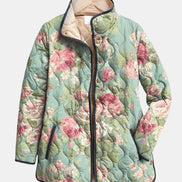 Chaqueta Acolchada Rosas Antiguas