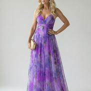 Giselle | Vestido maxi encantado con motivo floral