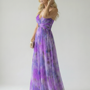 Giselle | Vestido maxi encantado con motivo floral