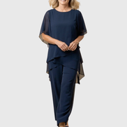 Elara | Conjunto Palazzo Fluido para Comodidad y Estilo Elegantes
