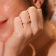Anillo Brillante Gran Valor