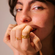 Anillo Infinito Corazón
