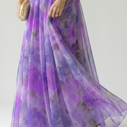 Giselle | Vestido maxi encantado con motivo floral