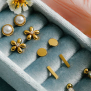 Pendientes de Flor Elegante
