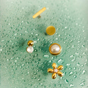 Pendientes de Flor Elegante