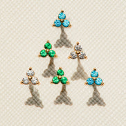 Pendientes Blue Sky