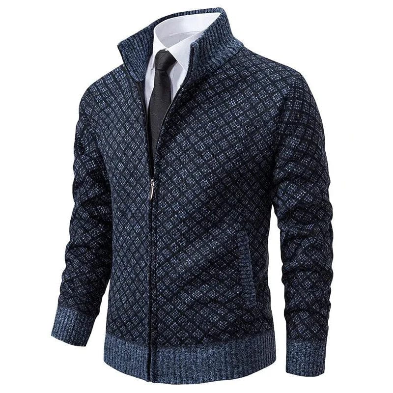 André Ferran Montpellier Zip-Up Sweater