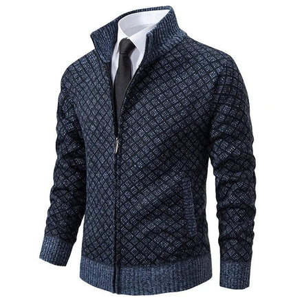 André Ferran Montpellier Zip-Up Sweater