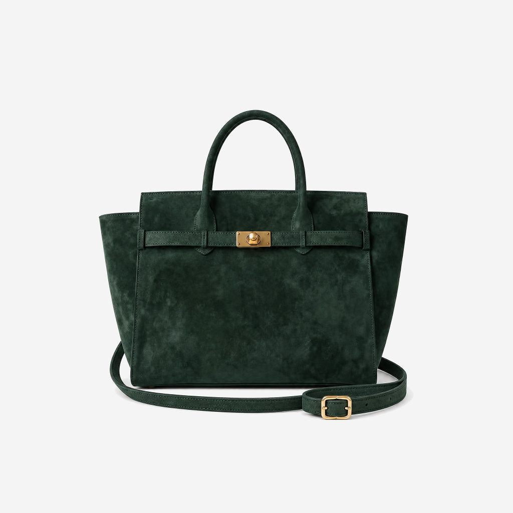 Bolso de mano Céleste — Verde oscuro