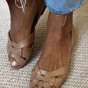 Serafina | Sandalias Trenzadas Naturales