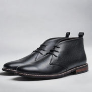 Botas Chukka hombre cuero elegante con cordones – botines casual formales cómodos