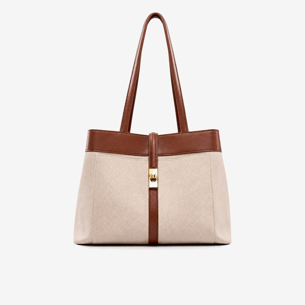 Bolso tote Jeanne — Crudo