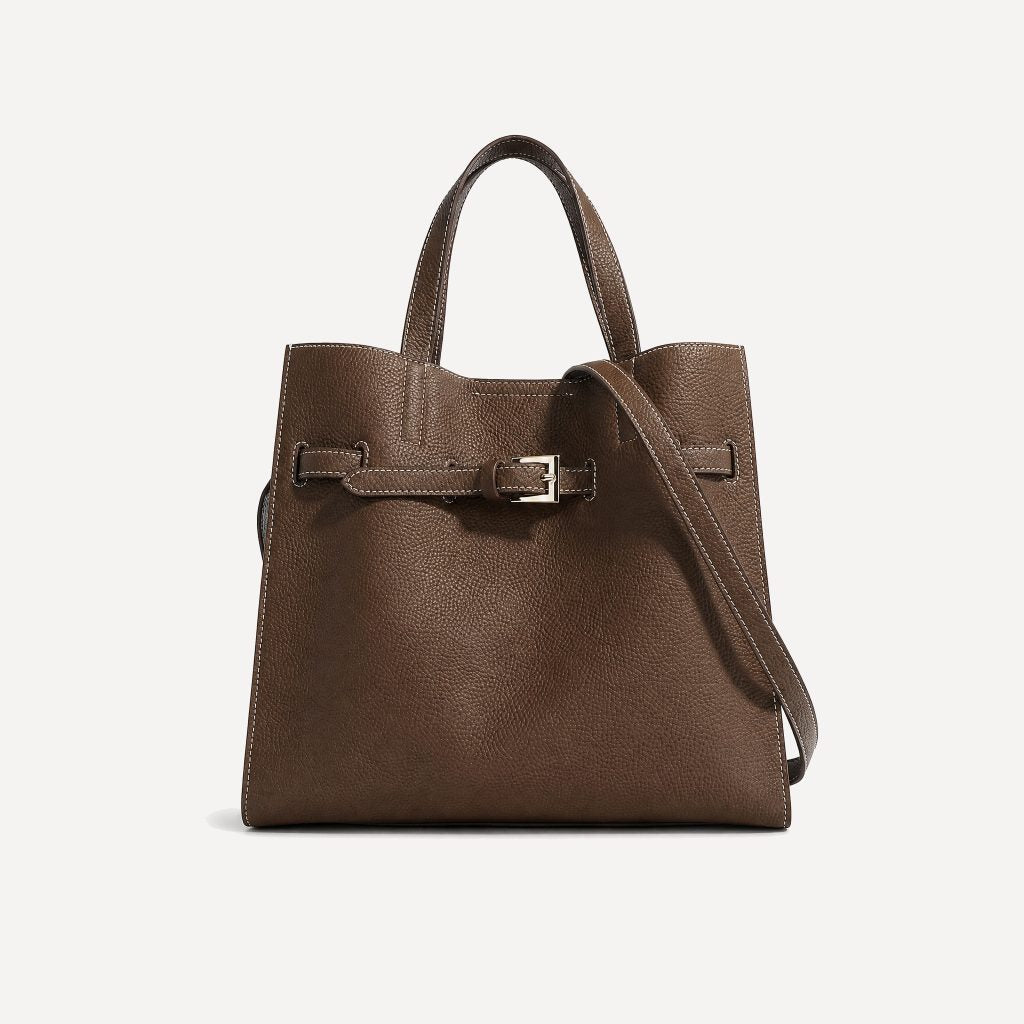 Bolso bandolera Sidonie — Marrón