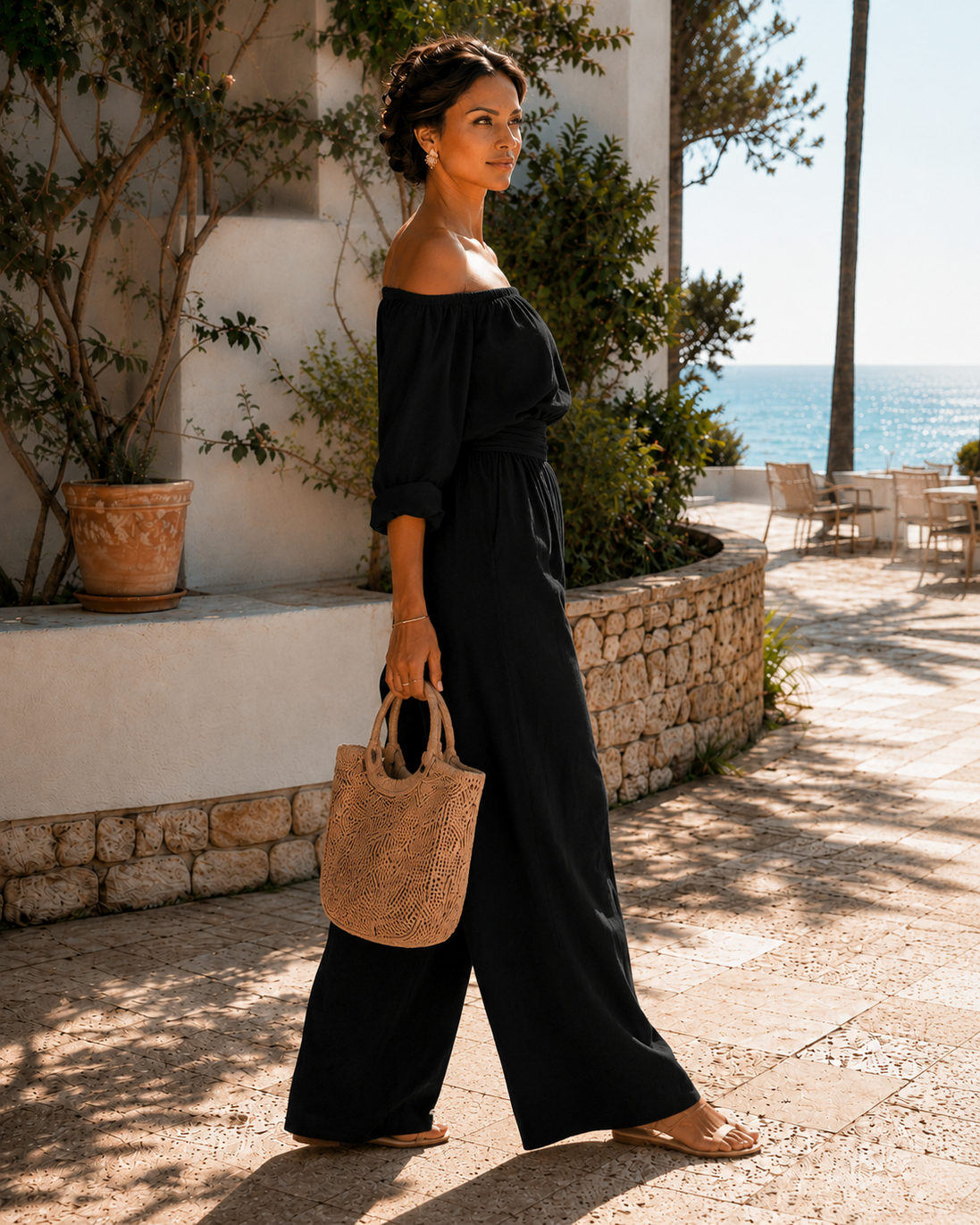 Arabella | Conjunto exclusivo con efecto lino para un verano con estilo