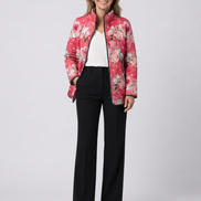 Chaqueta Acolchada Rosas Empolvadas