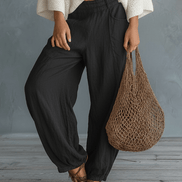 Conjunto Pantalón Harem con Manga Capa