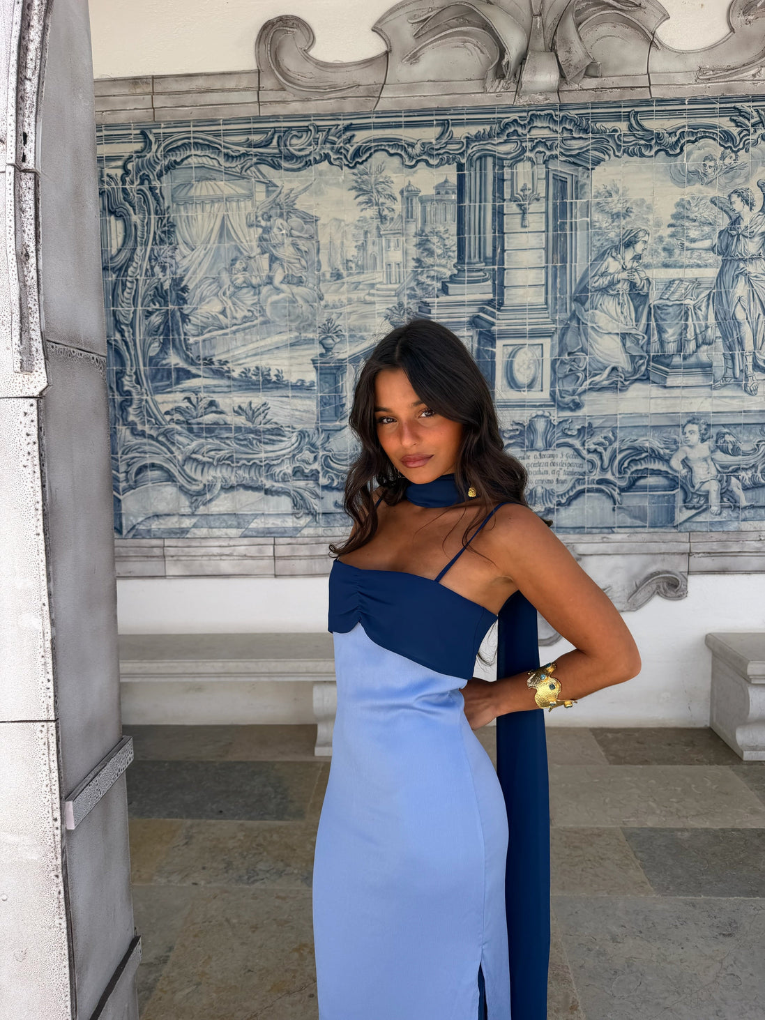 Vestido Zahara en Azul | EDICION LIMITADA