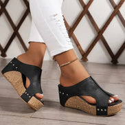 Mariana - Sandalias con tacón de cuña
