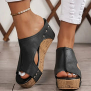Mariana - Sandalias con tacón de cuña