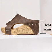Mariana - Sandalias con tacón de cuña