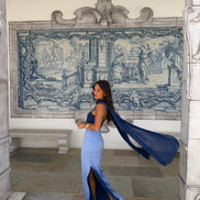 Vestido Zahara en Azul | EDICION LIMITADA