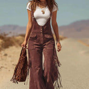Mono Boho de Micro-Ante con Flecos