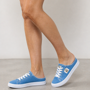 Loreale | Zapatillas Mule Denim Premium