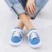 Loreale | Zapatillas Mule Denim Premium