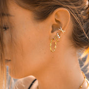 Pendientes de Aros Torcidos