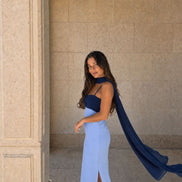 Vestido Zahara en Azul | EDICION LIMITADA