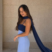 Vestido Zahara en Azul | EDICION LIMITADA