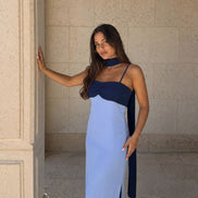 Vestido Zahara en Azul | EDICION LIMITADA