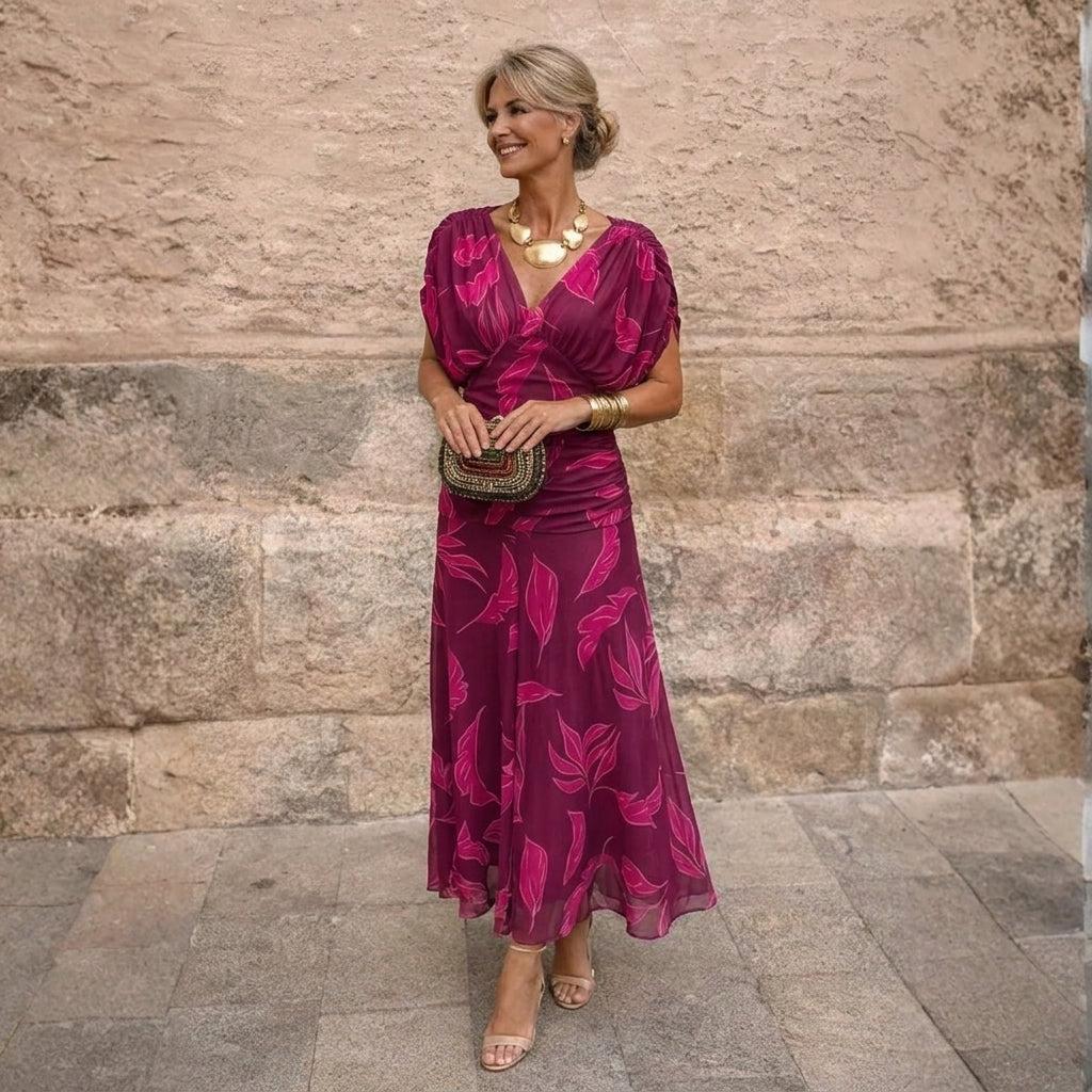 Elara | Vestido Largo de Caída Fluida