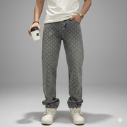 Dario | Pantalón Casual de Estampado Sutil