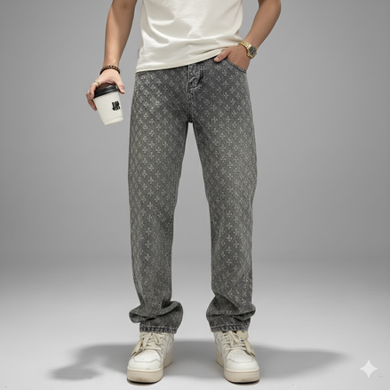 Dario | Pantalón Casual de Estampado Sutil