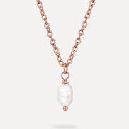Collar Minimalista con Colgante de Perla