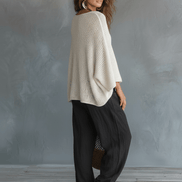 Conjunto Pantalón Harem con Manga Capa