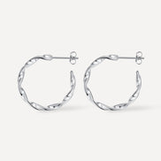 Pendientes de Aros Torcidos
