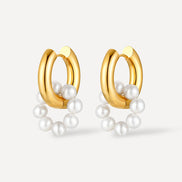 Aros con Perlas