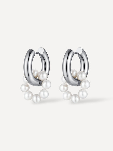Aros con Perlas