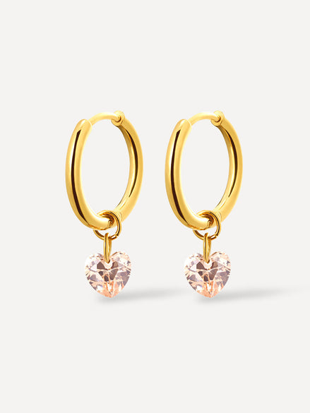 Pendientes Corazón Delicado