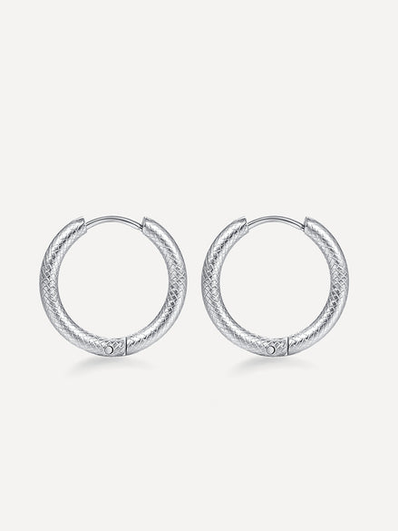 Aretes de Piel de Serpiente