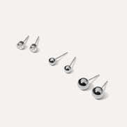Trio de Pendientes Bubble
