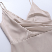Ana| Vestido de Seda Satinada