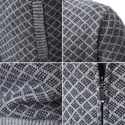 André Ferran Montpellier Zip-Up Sweater