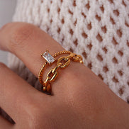 Anillo Pure Precious Twist Ring