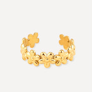 Anillo de Flor Silvestre Elegante