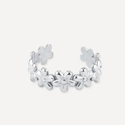 Anillo de Flor Silvestre Elegante