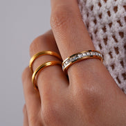 Anillo Brillante Único